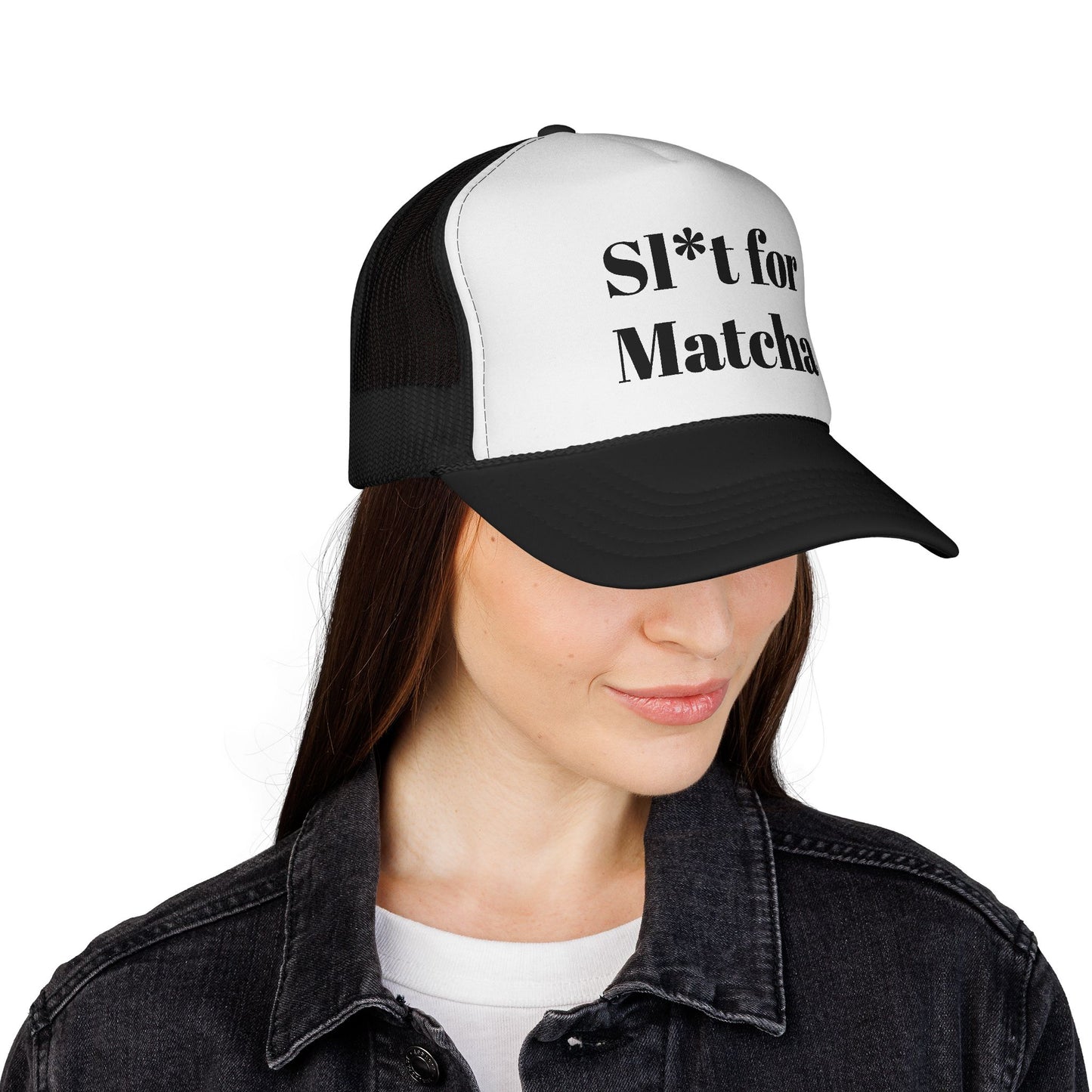 Sl*t for Matcha Trucker Cap