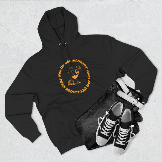 Non-Dominant Beater Fleece Hoodie | Perfect for Humor Enthusiasts & Casual Wear
