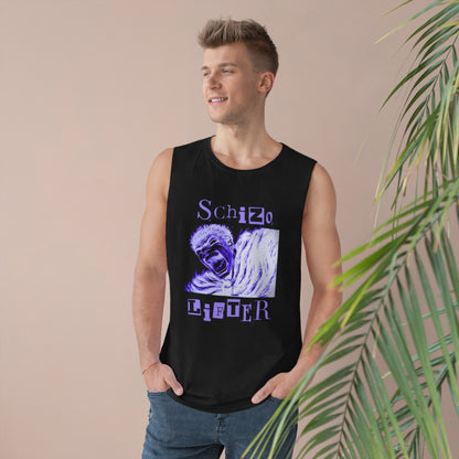 Purple Beserk Schizo Lifter Tanktop
